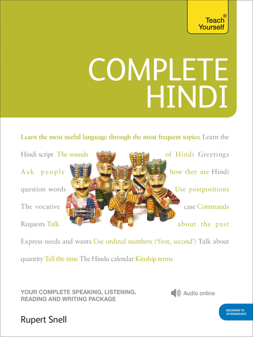 Title details for Complete Hindi by Rupert Snell - Available